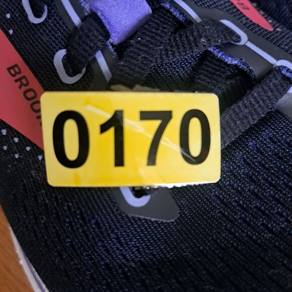 Brooks Adrenaline GTS 22 Womens 8.5 40 Medium Running Shoe Sneaker Black Purple - Picture 15 of 15